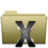 文件夹OSX上布朗 Folder OSX Brown